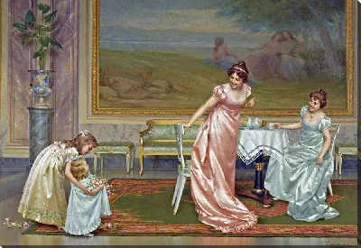 Картина Чаепитие