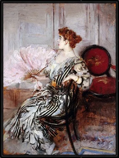 Картина Портрет мадам Торри, танцовщицы в Опере (1900)