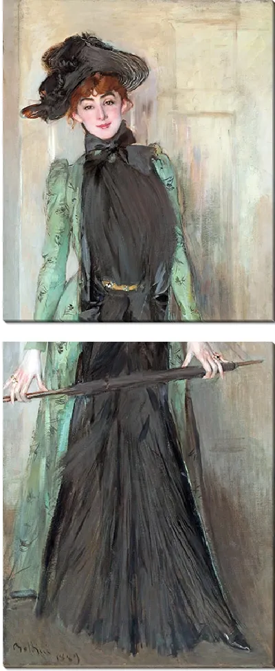 Картина Портрет мадам Роже-Журден (1889 г.)