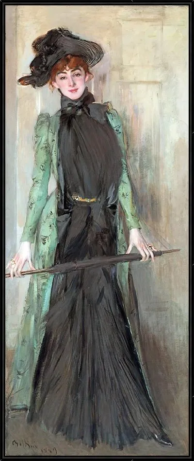 Картина Портрет мадам Роже-Журден (1889 г.)