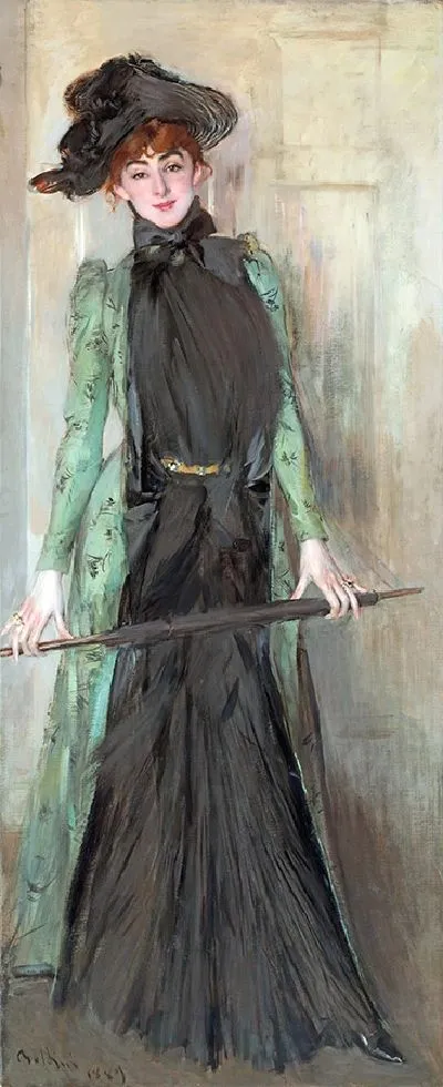 Картина Портрет мадам Роже-Журден (1889 г.)