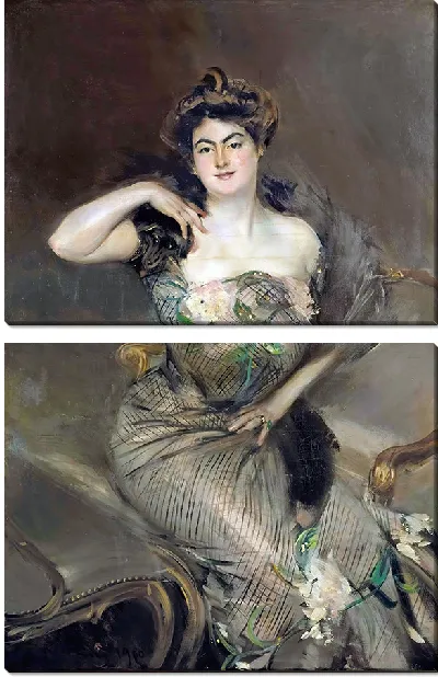 Картина Портрет мадам Арнольда Зелигманны (1900)