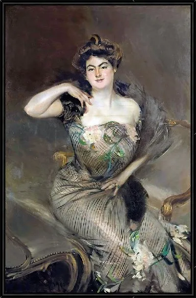 Картина Портрет мадам Арнольда Зелигманны (1900)