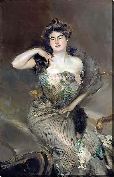 Картина Портрет мадам Арнольда Зелигманны (1900)