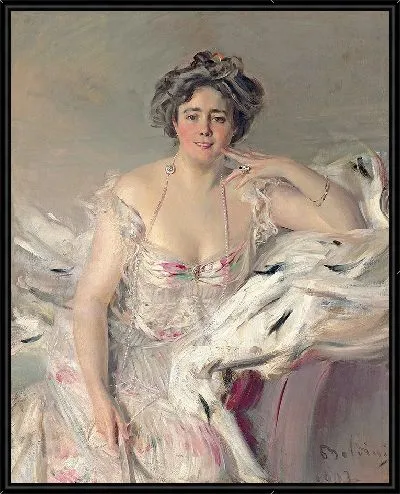 Картина Портрет леди Нанны Шредер, урожденной Выборг (1903 г.)