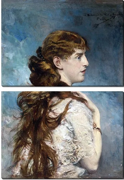 Картина Портрет Гарриет Валентайн Крокер Александр (1887)