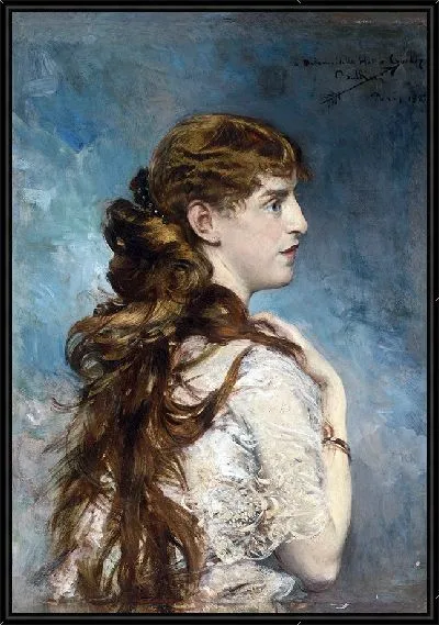 Картина Портрет Гарриет Валентайн Крокер Александр (1887)