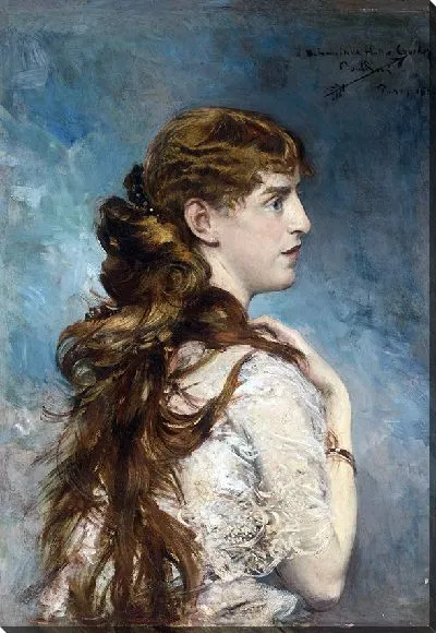 Картина Портрет Гарриет Валентайн Крокер Александр (1887)