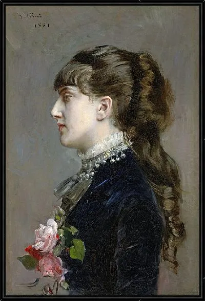Картина Мадам Селин Лекланше (1881)