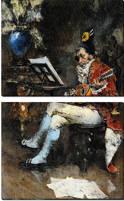 Картина Музыкант (1874)