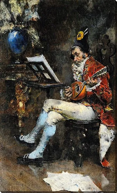 Картина Музыкант (1874)