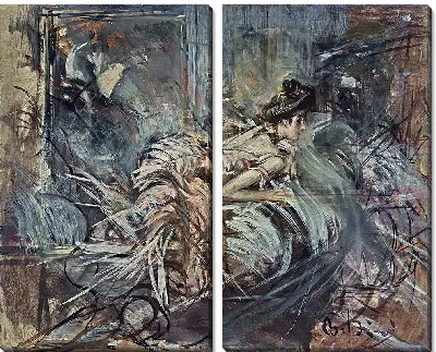 Картина Модель художника
