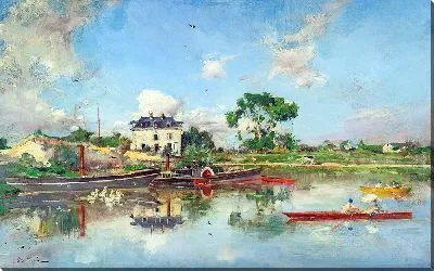 Картина Ла Сенна (На Сене)