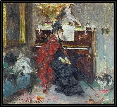 Женщина за фортепиано