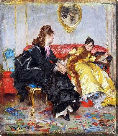 Картина Должность синьор соблазняет в интерно