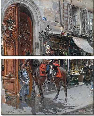 Картина Носитель отправки (1879 г.)