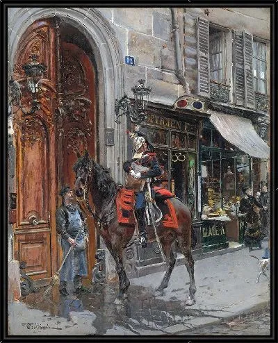 Картина Носитель отправки (1879 г.)