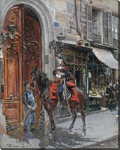 Картина Носитель отправки (1879 г.)