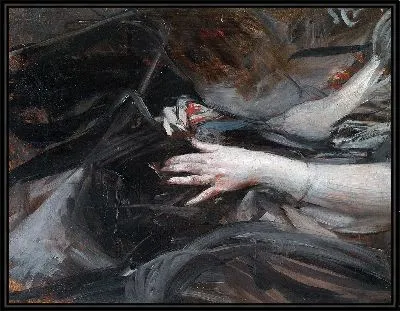Картина Фрауэнханде бейм Нэхен (около 1906 г.)