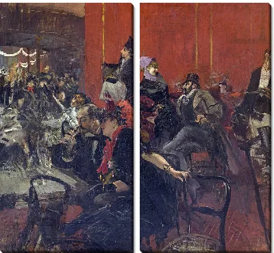 Картина Сцена праздника (около 1889 г.)