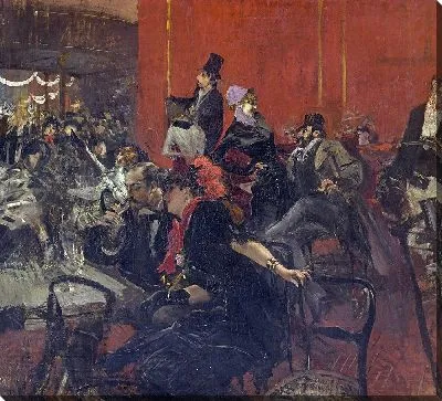 Картина Сцена праздника (около 1889 г.)