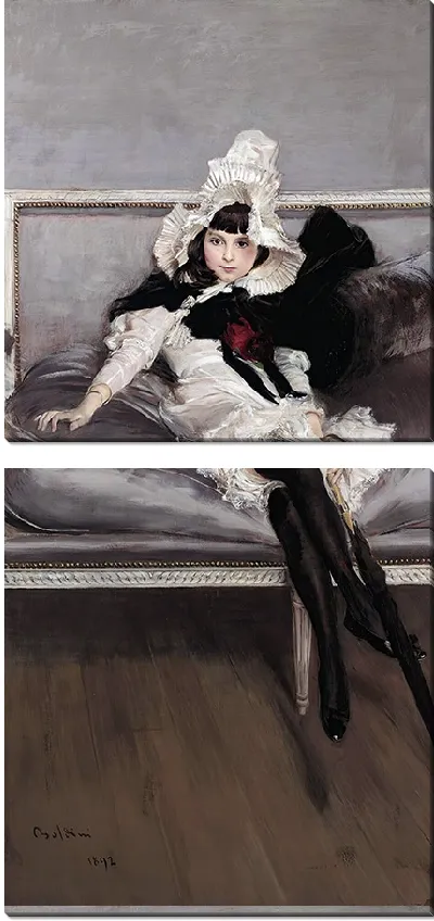 Картина Портрет Джовинетты Эрразурис (1892)