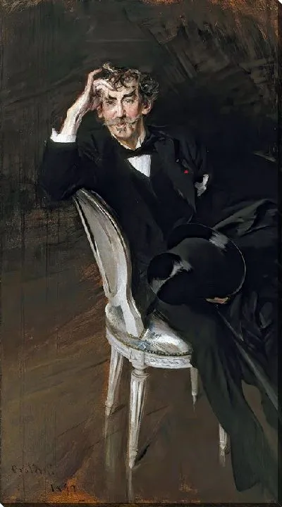 Картина Портрет Джеймса Макнила Уистлера (1897 г.)