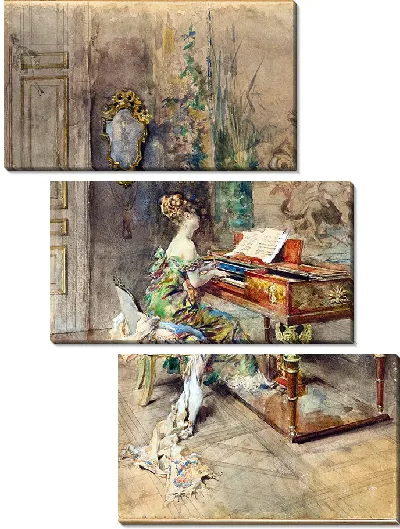 Картина Пианист (1877 г)