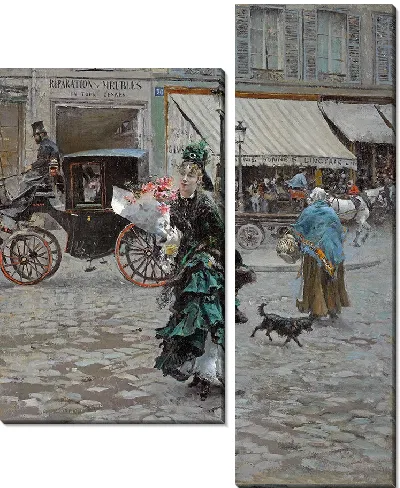 Картина Переходные улицы (1873–75)