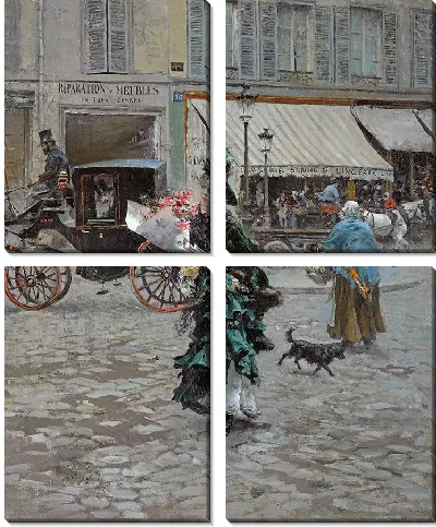 Картина Переходные улицы (1873–75)