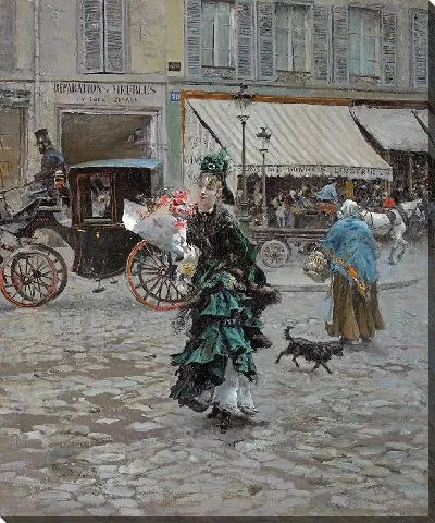 Картина Переходные улицы (1873–75)