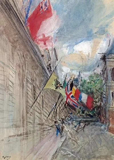 Картина Париж, 14 июля