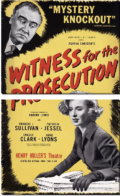 Модульная картина Свидетель обвинения (1964)