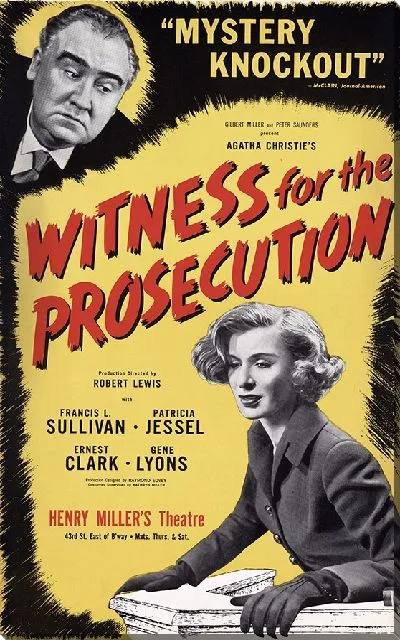 Постер Свидетель обвинения (1964)