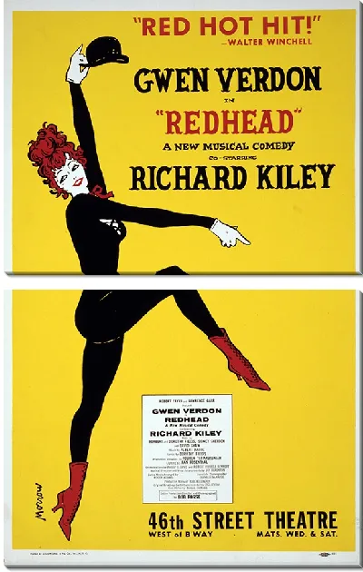 Модульная картина Рыжая (1959)