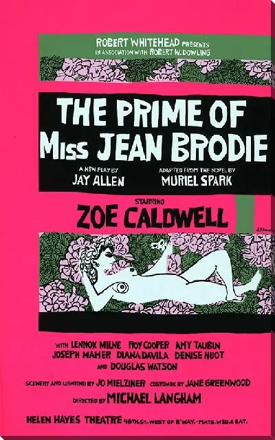 Картина маслом Расцвет моей Джин Броди (1968)