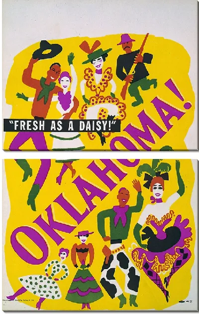 Модульная картина Оклахома (1940-е)