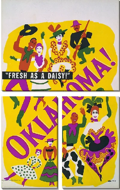 Модульная картина Оклахома (1940-е)