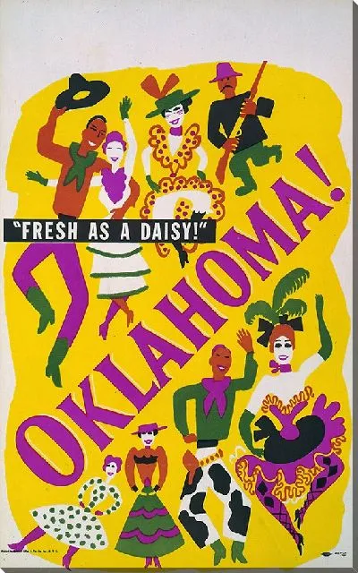 Постер Оклахома (1940-е)