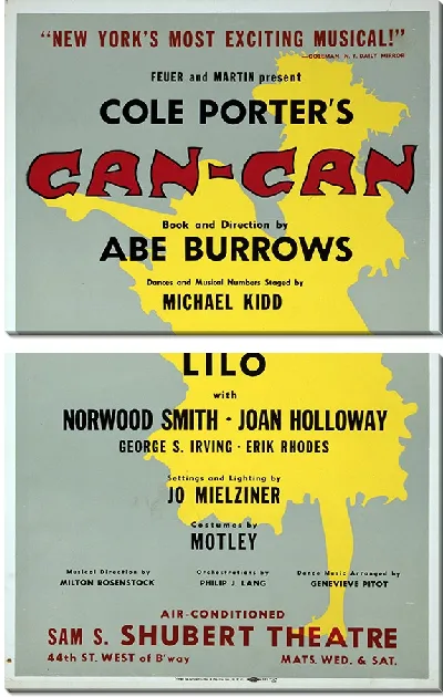 Модульная картина Кан-Кан (1953)