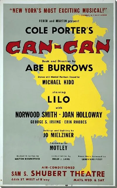 Постер Кан-Кан (1953)