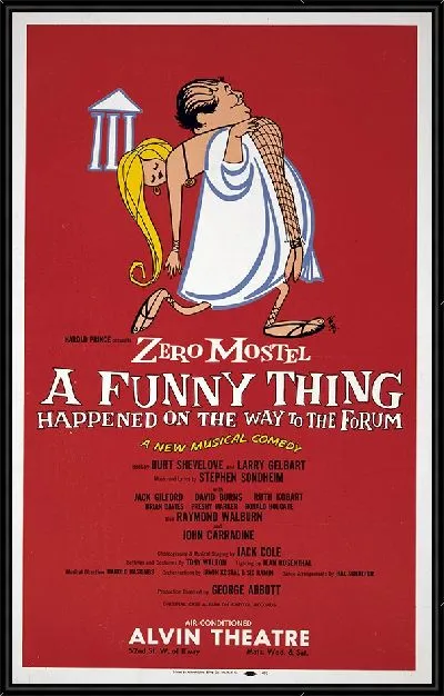 Картина Забавный случай произошел по дороге на форум (1962 год)