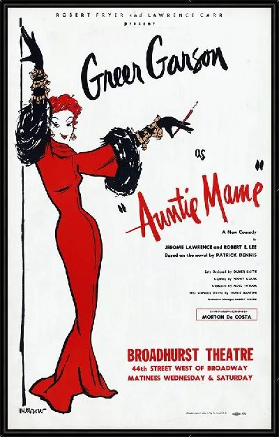 Картина Грир Гарсон в ролях тети Мэйм (1958)