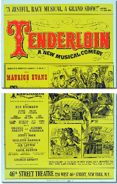 Модульная картина Вырезка, новая музыкальная комедия (1961)