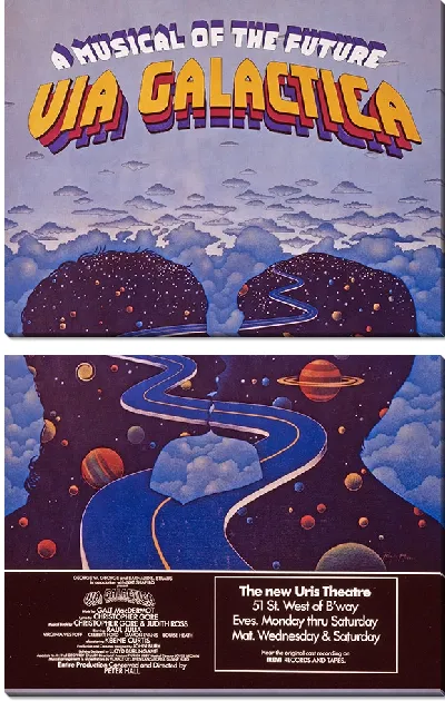 Модульная картина Виа Галактика