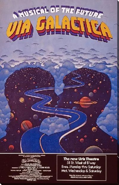 Картина маслом Виа Галактика