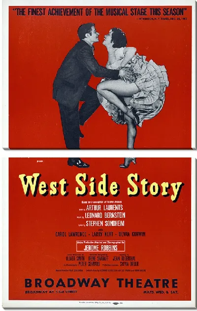 Модульная картина Вестсайдская история (1958)