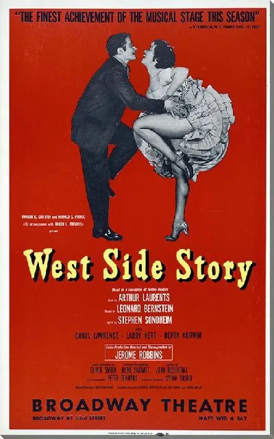 Постер Вестсайдская история (1958)