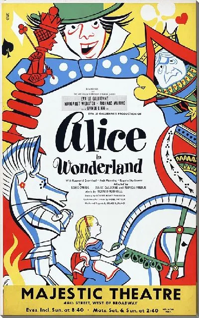 Картина маслом Алиса в стране чудес (1947)