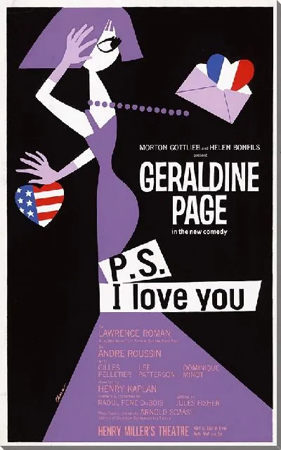 Постер PS Я люблю тебя (1964)